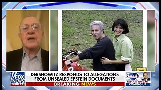Alan Dershowitz Defends His Name After Jeffrey Epstein Docs Revealed