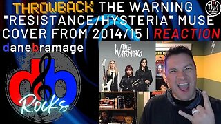 THE WARNING "Resistance & Hysteria" 🇲🇽 Live MUSE Covers | 2014/15 | DaneBramage Rocks Reaction