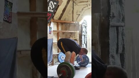 110 kg / 242 lb - Snatch double - Weightlifting Training