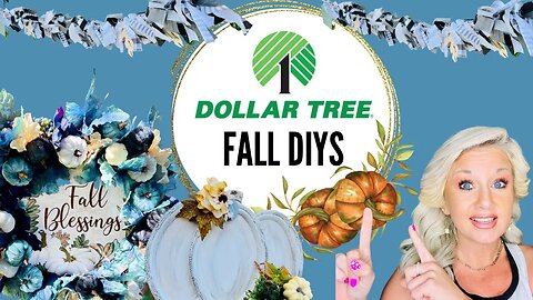 Dollar tree Fall DIY’s, Dollar tree DIY’s, Blessed Beyond Measure