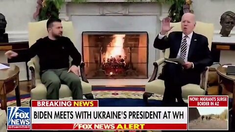 Joe Biden Tells Press to 'HUSH UP' Then Declares He's Giving Ukraine/ Zelensky $200 MILLION