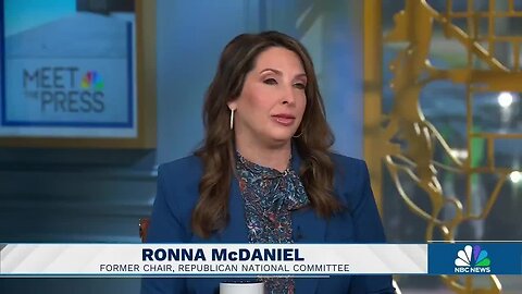 Fmr. RNC Chair Ronna McDaniel Says She Doesn’t Support Freeing Those Charged and Convicted with Crimes Related to Jan. 6