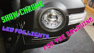 Show Chrome LED Fog Lights for the Goldwing