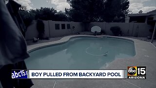 3-year-old boy pulled from backyard pool