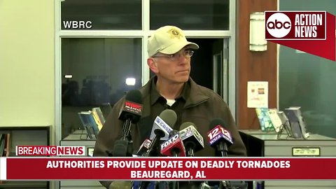 Authorities provide update on deadly tornadoes in Alabama, Georgia