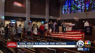 Vigil held in Boca Raton to honor shooting victims