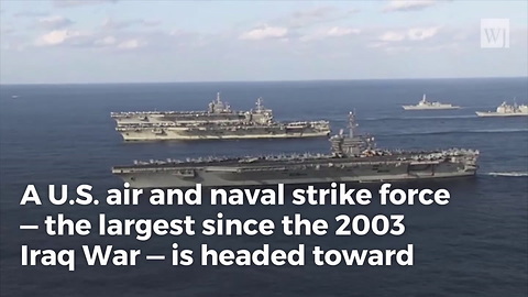 Trump Deploys Warships To Middle East… Largest Us Strike Force In 15 Years