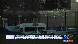 Immigrant detainees speak out against Howard Co. ICE contract