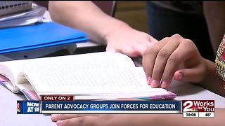 Parent advocacy groups join forces for education