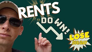 Rents Down 📉 Corporate Landlord losing $66/day- DON'T DO THIS!