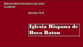 Bienaventurados los que lloran (Mateo 5:4)