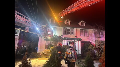 Firefighter Injured & Cat Saved in Lynbrook House Fire