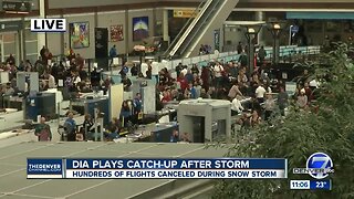 Normal operations resume at Denver airport in time for holiday rush