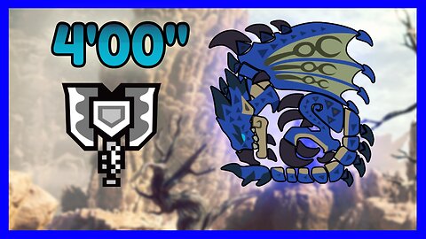 AZURE RATHALOS 4'00'' - Charge Blade (SAED) | MHW Iceborne