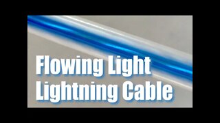 Flowing Light USB Apple Lightning Charging Cable by CENNBIE Review