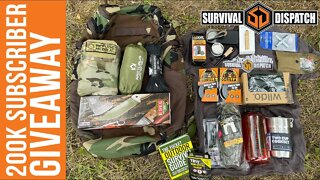 200K Subscriber Giveaway | Vertx Bug Out Bag