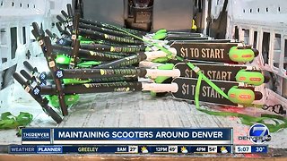 Maintaining the scoopters around Denver