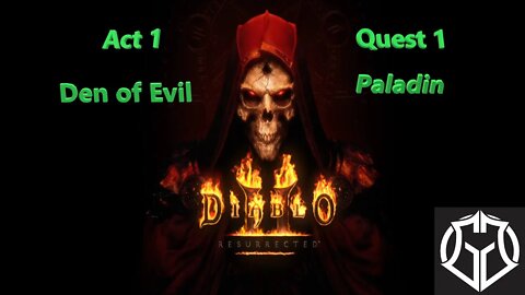 Diablo 2 Resurrected - Walkthrough - Den of Evil - Act 1 Quest 1 - (ep1)