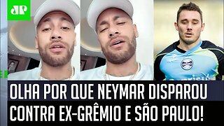 "FALAR MER%@ assim NÃO DÁ!" Neymar DISPARA e REBATE ex-Grêmio e São Paulo!