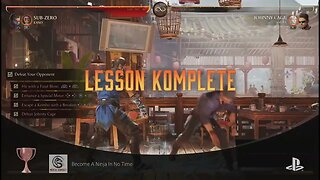 Mortal Kombat 1 | Become A Ninja In No Time Trophy Video | PS5 (Komplete The Basic Tutorial)