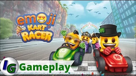 Emoji Kart Racer Gameplay on Xbox