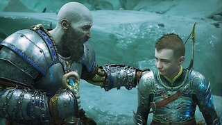 Kratos and Atreus moment God of War Ragnarök #pros #ps5 #ps4 #GOW #GodofWar #godofwarragnarok