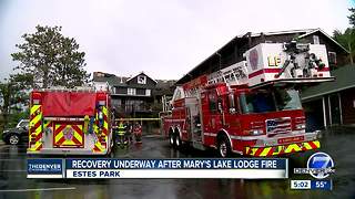 Historic Mary’s Lake Lodge in Estes Park sustains major damage following weekend fire