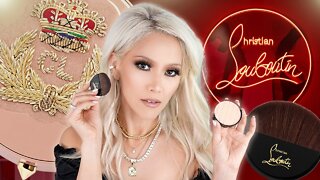 CHRISTIAN LOUBOUTIN TEINT FÉTICHE LA POUDRE POWDER | CHRISTIAN LOUBOUTIN MAKEUP | OVER 40 BEAUTY