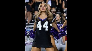 TCU Showgirls Cheerleaders Showtime 💜🏈 Texas Christian University Big 12 College Football