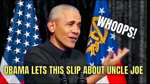 OBAMA’s FREUDIAN SLIP referencing Creepy Uncle Joe