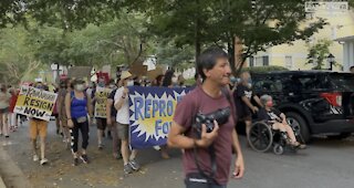 Pro-Abortion Protestors Arrive At Kavanaugh’s House