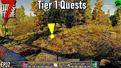 7 Days to Die Darkness Falls Tier 1 Questing EP12