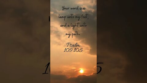 Psalm 109 105 Part 2