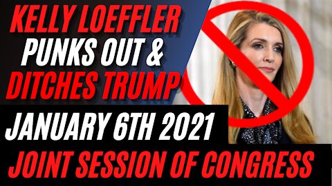 Kelly Loeffler WITHDRAWS OBJECTIONS TO ELECTORAL COLLEGE VOTES in Aftermath of Washington DC Protest