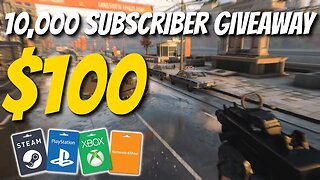 $100 Giveaway NOW
