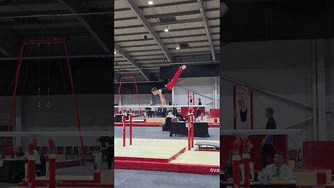 My U10 Parallel Bar Routine #gymnastics at#nationalgrades #calisthenics #olympics