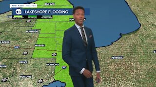 Staying mild with rain on the way