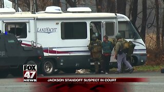 Jackson standoff suspect in court