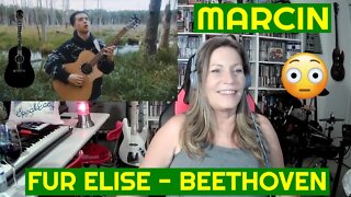Marcin: "Fur Elise" Beethoven {on One Guitar} TSEL Marcin Reaction #reaction
