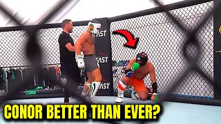 Conor McGregor Drops Sparring Partner. CRAZY COMBINATIONS! BREAKDOWN