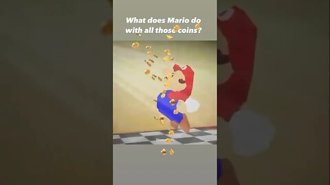 WHAT DOES MARIO DO WILL ALL THOSE COINS?