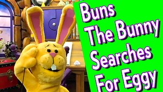 Buns the Bunny searches for Eggy! Join us for our Sauerpuss and Friends latest puppet show!