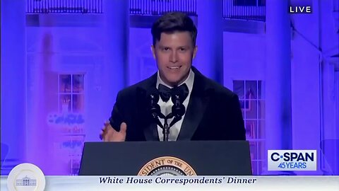 Cringe moment as Joe Biden gets roasted at the White House Correspondents Dinner