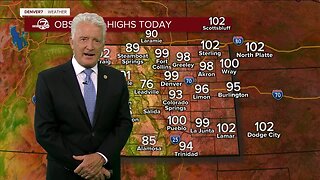 Denver sets new record high with 99-degree day on Monday