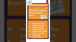 NGN NCLEX Q&A #9 #nclex #nextgennclex #passednextgennclex #pyloricstenosis #shorts #simplynursing