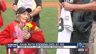 Babe Ruth's Last Surviving Child Dies at 102