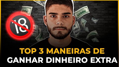 TOP 3 MELHORES NEGÓCIOS PARA MENORES EMPREENDER | COMO GANHAR DINHEIRO SENDO MENOR DE 18 ANOS