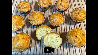 Savory Breakfast Muffins / Αλμυρά Muffins