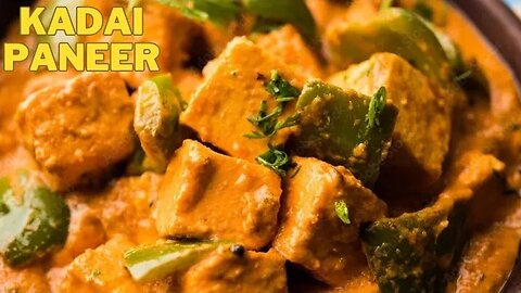 🔥 Restaurant Style Kadai Paneer Recipe | Restaurant Style | Easy and Mouthwatering Karahi Paneer