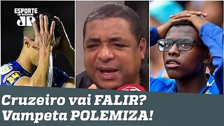 O Cruzeiro vai FALIR? Vampeta POLEMIZA e DISPARA: "É MUITO DRAMA!"